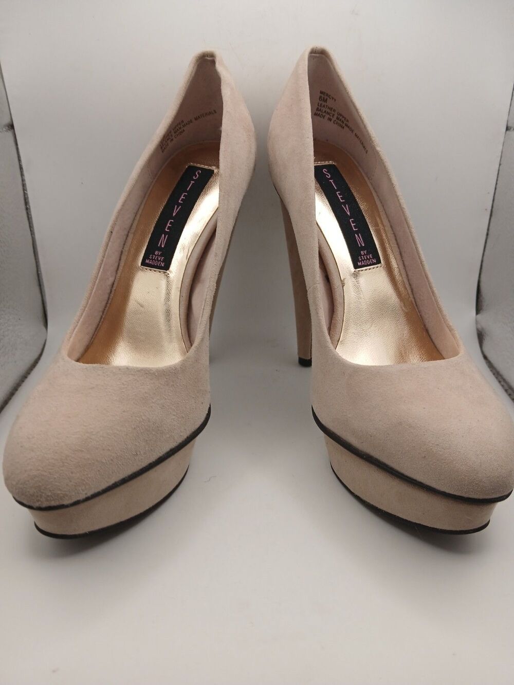 New Pretty Little Liars Steven Steve Madden Mercyy Platform Heels Pump 6 M Shoes